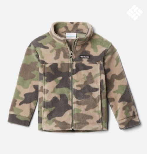 Kids' Columbia Zing III Fleece Jackets Camo | CA-TC4L1