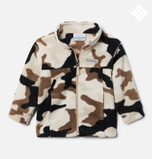 Kids' Columbia Zing III Printed Fleece Jackets Camo | CA-D06L5