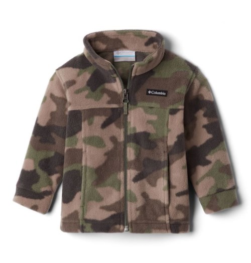 Kids' Columbia Zing III Printed Fleece Jackets Camo | CA-ZL543