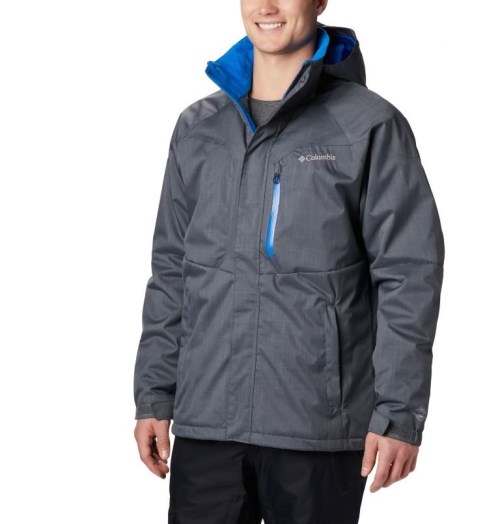 Men's Columbia Alpine Action Ski Insulated Jackets Dark Grey | CA-L4560