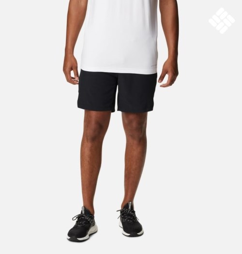 Men's Columbia Alpine Chill Zero Shorts Black | CA-SA5C6