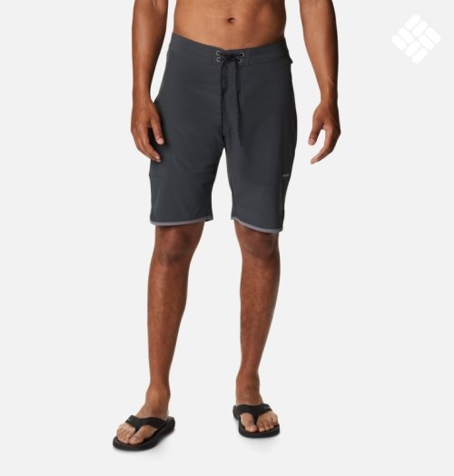 Men's Columbia Bagby Water Shorts Dark Grey | CA-V0518