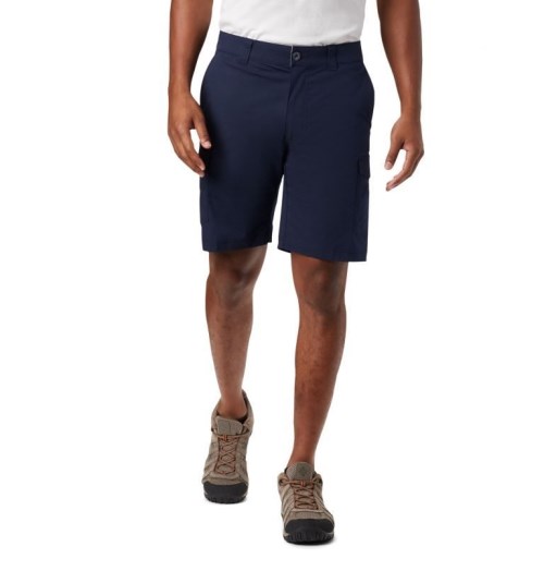 Men's Columbia Brentyn Trail Casual Cargo Shorts Navy | CA-BL0C1