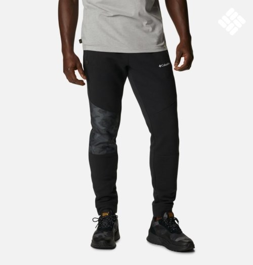 Men's Columbia Bubba Wallace Knit Jogger Black | CA-A3158