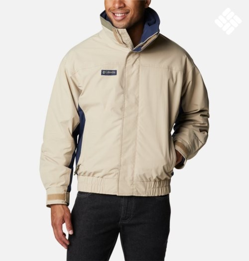 Men's Columbia Bugaboo 1986 Interchange Jackets Beige | CA-J81CA