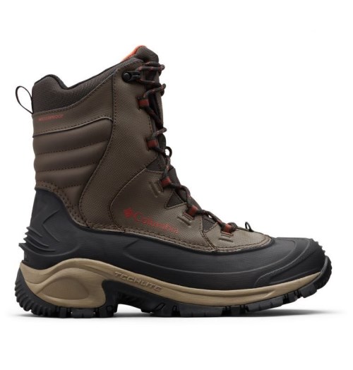 Men's Columbia Bugaboot III Boots Dark Brown | CA-U3CL6