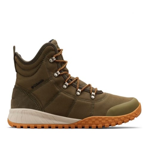 Men's Columbia Fairbanks Omni-Heat Boots Olive | CA-K8C63