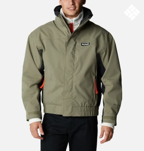 Men's Columbia Field ROC Bugaboo 1986 Interchange Jackets Olive | CA-G618L