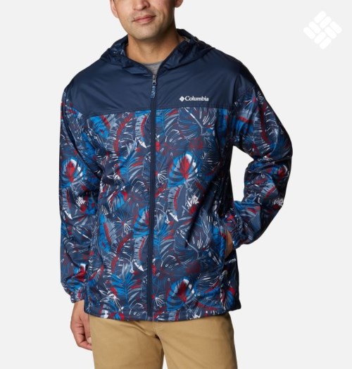 Men's Columbia Flash Challenger Novelty Windbreaker Jackets Multicolor | CA-A0A38