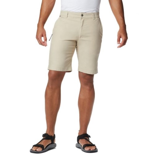 Men's Columbia Flex ROC Shorts Khaki | CA-Y3615