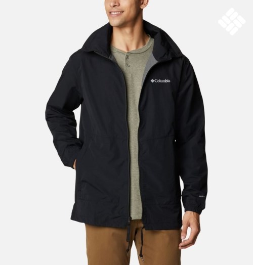 Men's Columbia Garside Jackets Black | CA-W138L