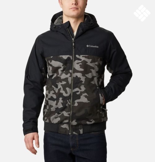 Men's Columbia Loma Vista Hooded Jackets Camo | CA-K18AC