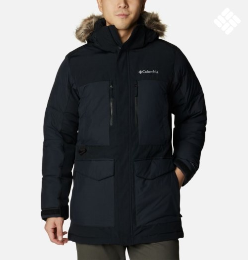 Men's Columbia Marquam Peak Fusion Omni-Heat Infinity Insulated Jackets Black | CA-CA358