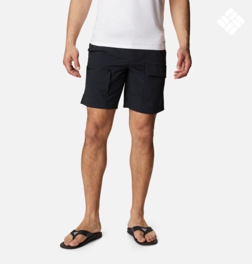 Men's Columbia Maxtrail Lite Shorts Black | CA-H465L