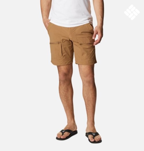 Men's Columbia Maxtrail Lite Shorts Khaki | CA-B3650