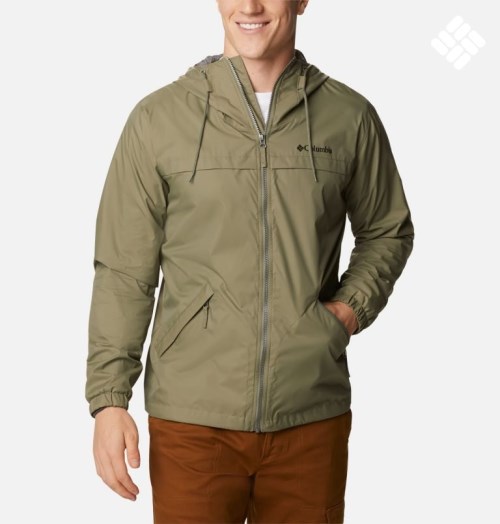 Men's Columbia Oroville Creek Lined Jackets Olive | CA-Y4A1C