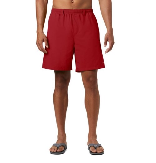 Men's Columbia PFG Backcast III Water Shorts Red | CA-PLC18