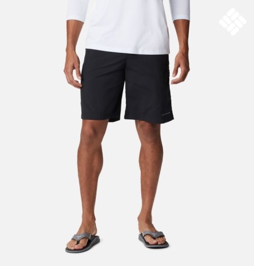 Men's Columbia PFG Blood 'N Guts Shorts Black | CA-GC48L