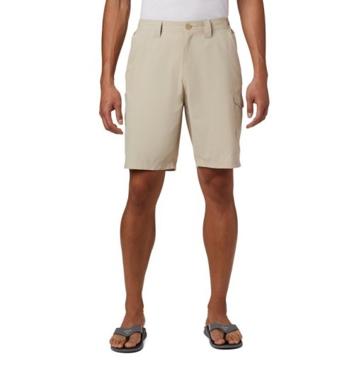 Men's Columbia PFG Blood 'N Guts Shorts Khaki | CA-Y8AL3