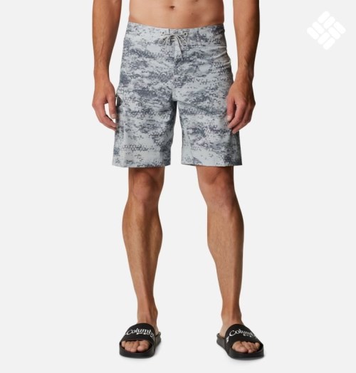 Men's Columbia PFG Offshore II Board Shorts Camo | CA-LL364