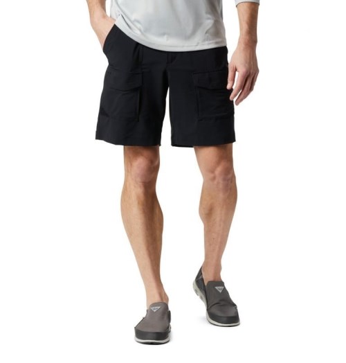 Men's Columbia PFG Permit III Shorts Black | CA-K643A