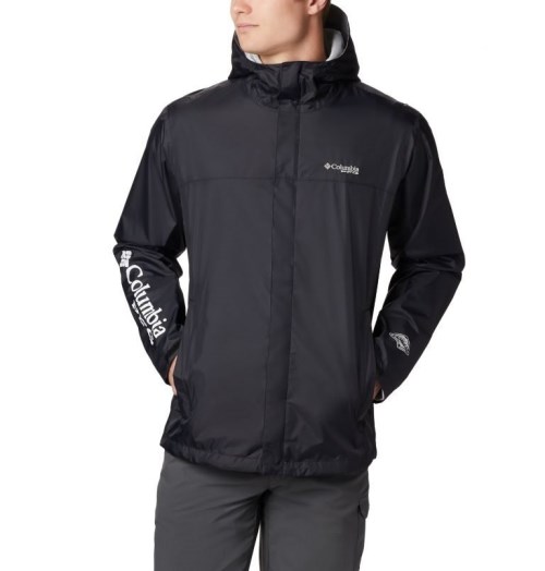 Men's Columbia PFG Storm Jackets Black | CA-U51A6