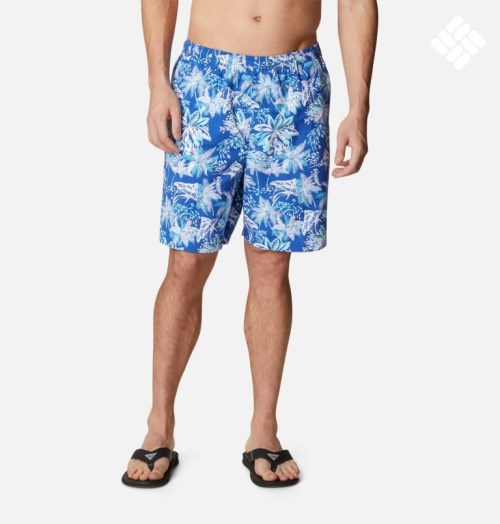 Men's Columbia PFG Super Backcast Water Shorts Flower | CA-A5014