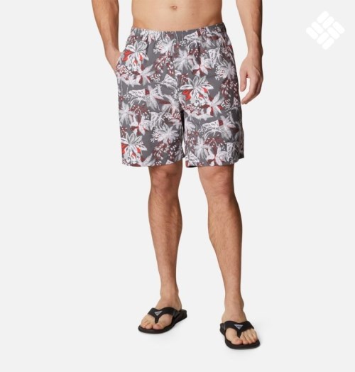 Men's Columbia PFG Super Backcast Water Shorts Flower | CA-E83A1