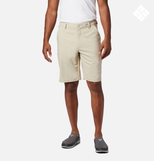 Men's Columbia PFG Tamiami Shorts Khaki | CA-N30C4