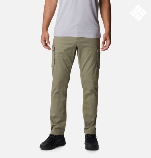 Men's Columbia Pacific Ridge Cargo Pants Olive | CA-Y105L