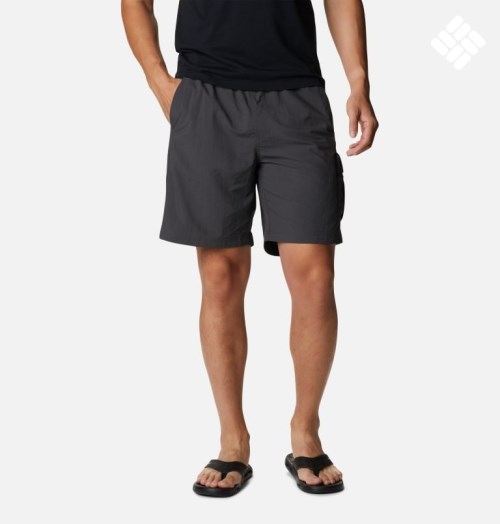 Men's Columbia Palmerston Peak Sport Shorts Black | CA-D4138