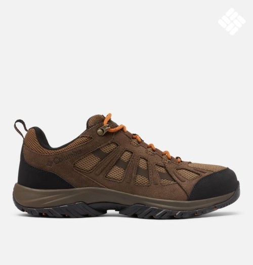 Men's Columbia Redmond III Hiking Shoes Dark Brown | CA-W081L