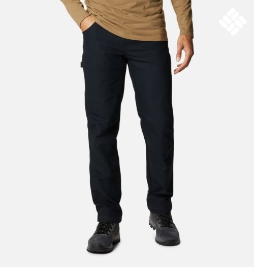 Men's Columbia Roughtail Field Pants Black | CA-O5831