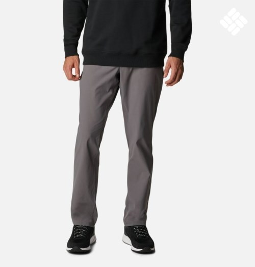 Men's Columbia Royce Range Pants Dark Grey | CA-EC3L4