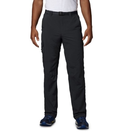 Men's Columbia Silver Ridge Cargo Pants Black | CA-NAL46