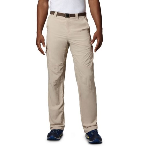 Men's Columbia Silver Ridge Cargo Pants Khaki | CA-W3C1A