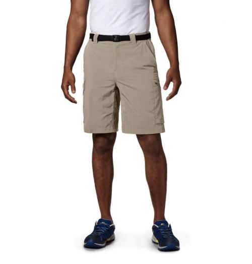 Men's Columbia Silver Ridge Cargo Shorts Khaki | CA-RC053