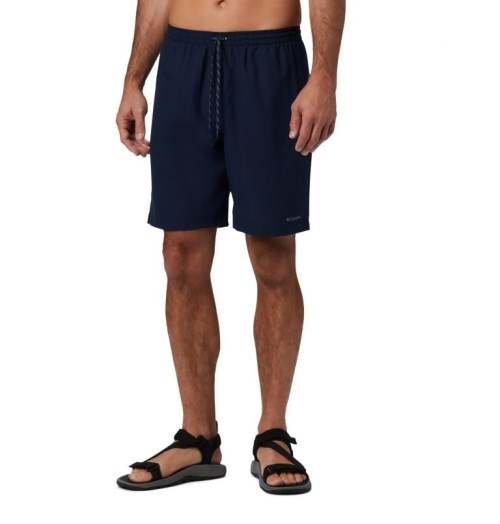 Men's Columbia Summertide Stretch Shorts Navy | CA-G3C6L