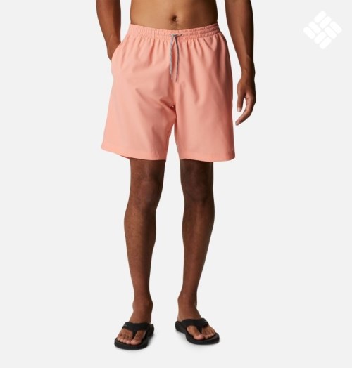 Men's Columbia Summertide Stretch Shorts Coral | CA-K6815