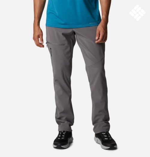 Men's Columbia Titan Pass Hiking Pants Dark Grey | CA-E150C