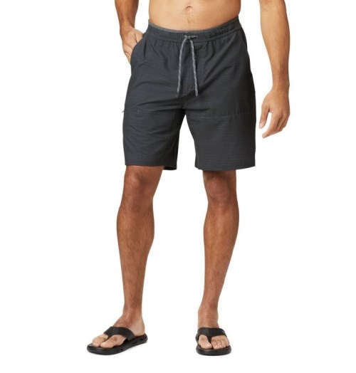 Men's Columbia Twisted Creek Shorts Black | CA-ACL83