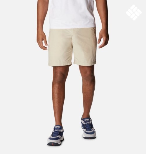 Men's Columbia Washed Out Shorts Khaki | CA-BAL30