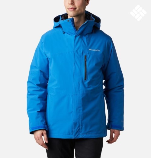 Men's Columbia Wild Card Interchange Jackets Blue | CA-VL5C4