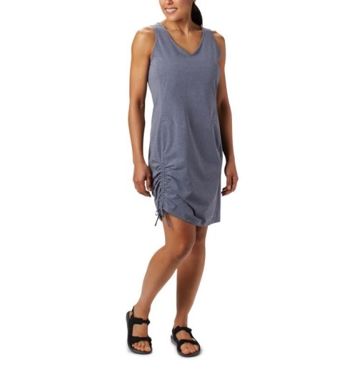 Women's Columbia Anytime Casual III Dress Grey | CA-GA35C