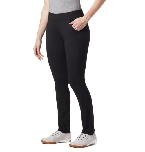 Women's Columbia Anytime Casual Pull On Pants Black | CA-FC34A