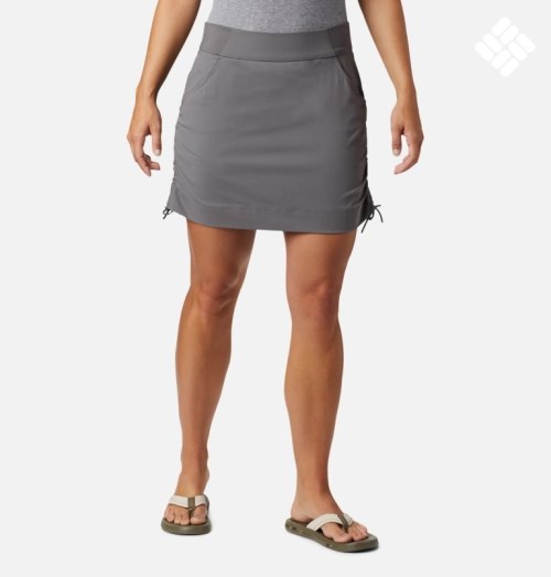 Women's Columbia Anytime Casual Skorts Grey | CA-M5CA4