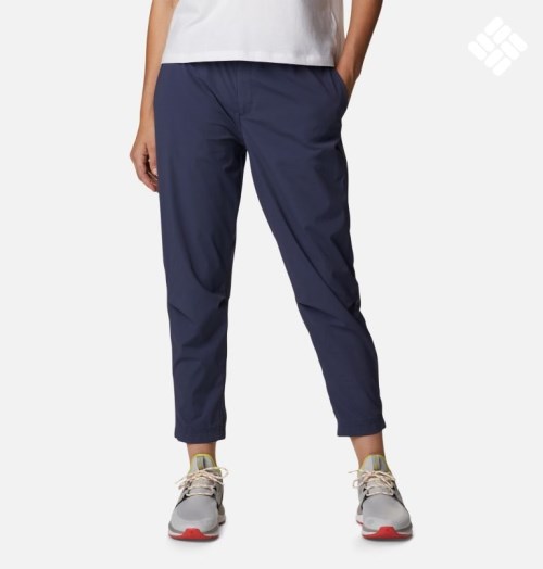 Women's Columbia Bowen Lookout Jogger Navy | CA-FA514