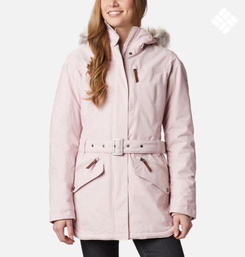 Women's Columbia Carson Pass II Jackets Pink | CA-PA35L