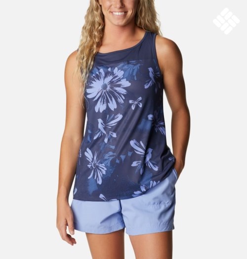 Women's Columbia Chill River Tanks Flower | CA-J6043