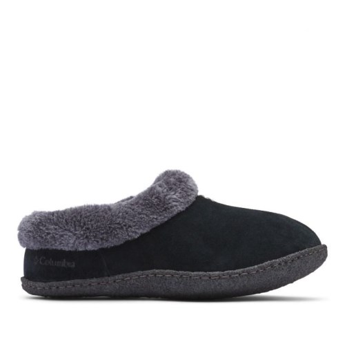 Women's Columbia Duchess Hill Slippers Black | CA-IL815